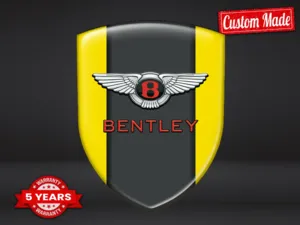 Bentley Custom Made Bumper Stickers Max Pro Resilient Look